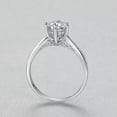 thumbnail image 3 of 6.3mm Round Cut AAA Cz Wedding Bands 925 Sterling Silver Women's Ring Size 4-9.5, 3 of 5