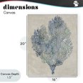 thumbnail image 4 of Stupell Industries Transitional Fan Coral in Blue & Green Canvas Art, 16 x 20, by Amber Sterling, 4 of 8