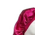 thumbnail image 4 of Gorro de dormir Macarena largo de raso rosa, 4 of 8