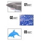 thumbnail image 3 of Juguetes transformables para niños y niñas en liquidación: ideas de regalos para niños y niñas de 4 a 6, 7, 8, 9, 10 a 12 años Juguetes robot con forma de animal marino, robot transformable, figura, 3 of 6