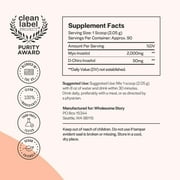 Wholesome Story Myo-Inositol & D-Chiro Inositol Powder Hormonal Balance Support Supplement, 6.5 oz
