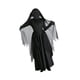 thumbnail image 3 of Disfraz de bruja de Halloween, disfraz elegante, decoración creativa, capa larga con capucha para M, 3 of 9