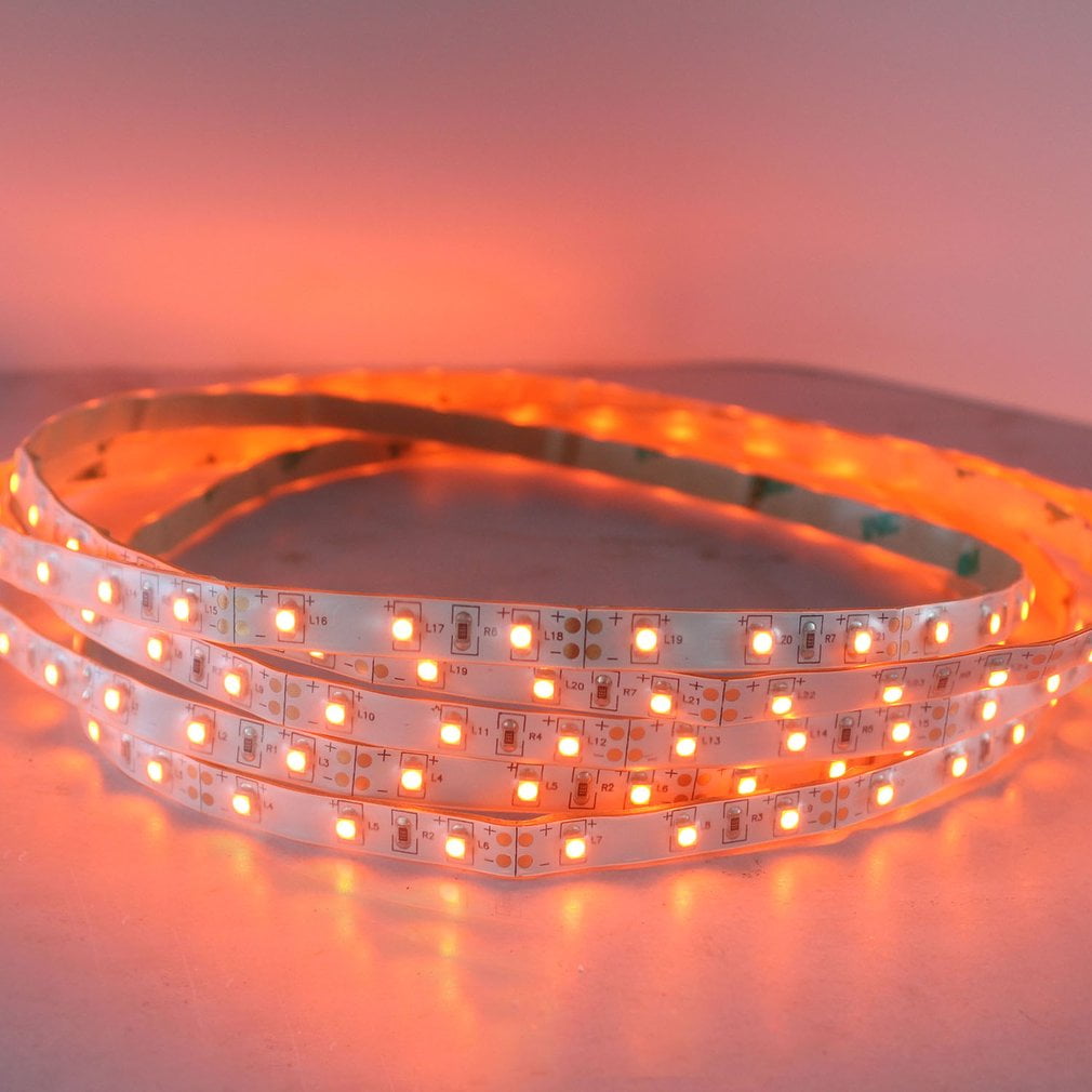 24W Dc 12V Smd3528 5M Led Strip Light Waterproof Rgb Super Bright Led Light Yellow