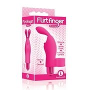 Icon Brands The 9 Flirt Finger Vibrators Bunny Pink
