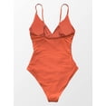 thumbnail image 6 of Women's One Piece Swimsuit Tummy Control V Neck Bathing Suits, 6 of 12