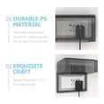 thumbnail image 3 of Qumonin GANAZONO Thermostat Lock Box 2Pcs Outlet Cover Guard, 3 of 6