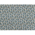 thumbnail image 2 of Zelouf Rio Print  , Sewing, DIY, Crafts Fabric by the Yard, 147 Oyster/blue, 1 Yard, 2 of 2