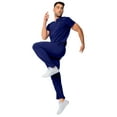 thumbnail image 5 of Urbane Performance Four-Pocket Cargo Scrub Pants for Men: Modern Tailored Fit, Tapered Leg Medical Scrub Pants 9254, 5 of 9