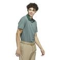 thumbnail image 4 of Men's adidas Adi Performance Heather Golf Polo Color: Gray Three Size: L, 4 of 4