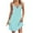 Sky Blue, variant on Admvng Women's Dresses Sleeveless V Neck Stretchy Casual Adjustable Buckle Camisole