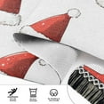 thumbnail image 6 of Yayeee Runner Rug for Bedroom 2'x6' Machine Washable Hallway Non Slip Mat, Cute Santa Hats Pattern, 6 of 8