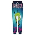 thumbnail image 4 of Invader Zim Men's Athletic Joggers Stretch Sweatpants Running Workout Gym Track Golf Pants for Men, 4 of 7