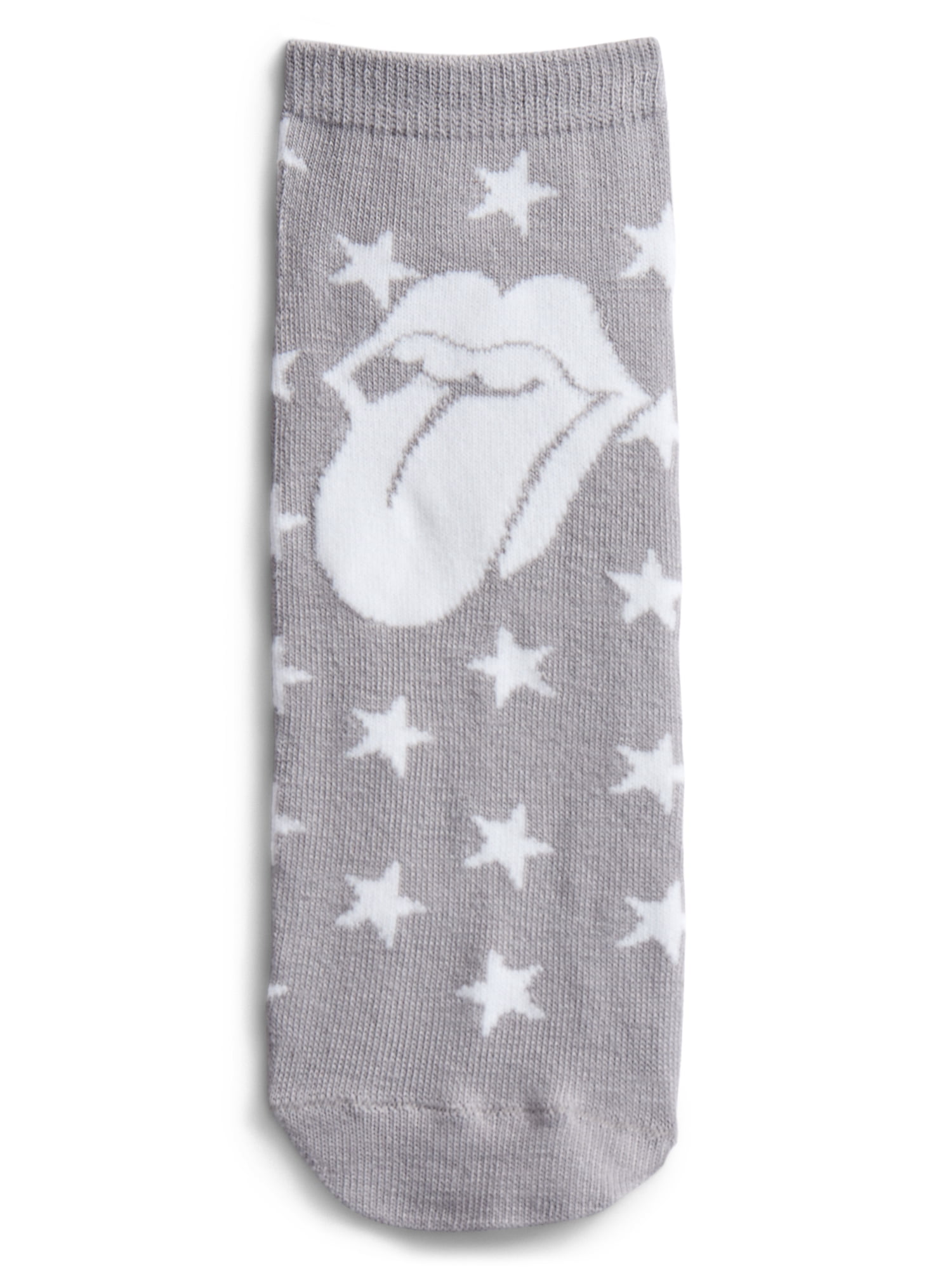The Rolling Stones Women's Low-Cut Socks, 10-Pack, Shoe Sizes 4-10