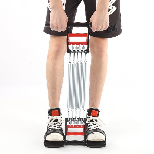 Easy to Install Multifunction Pedal Spring, High Reliability Three Purpose Chest Expander, Stable Performance for Men Women Fitness Equipment