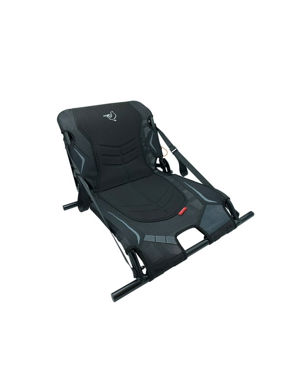 Pelican - Ergoboost Folding Kayak Seat - Polyester & Aluminum - 6.85 lbs - 24 x 24 x 18 inches - Black
