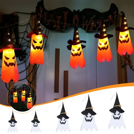 

Decoration Pumpkin Hat Hanging Light String Car Chandelier Ornament for Lamps Christmas Wedding Centerpieces Clear Ornament Filler Doorway Beads for Kids Room Plush Craft Ornament
