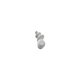 thumbnail image 1 of Perilla de latón esmaltado blanco en miniatura para casa de muñecas de Houseworks #Na 22931011153, 1 of 1