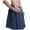 A-Dark Blue, variant on Miluxas Women's Winter New Thick Plus Size Flannel Home Clothes and Nightgown A-Blue 10(XL)