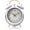 White, variant on Qczoyp Twin Bell Alarm Clock, 4 inches Analog Alarm Clock, Alarm Clock for Heavy Sleepers Adults, Home Decor Table Clock for Living Room Bedroom Bedside (Grey)