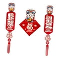 thumbnail image 6 of Traditional Lunar Chinese New Year Spring Couplets Fu Character Sticker Blessing Door Stickers Decorations Party Favours for Home Bedroom , Wear Hat, 6 of 9