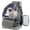 Gray, variant on Large Space Bubble Window Pet Backpack Carrier for Small Dogs and Cats up to 15 Lbs, Airline Approved Breathable Pet Carrier for Travel, Hiking, and Outdoor Use
