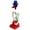 Red, variant on Trayknick Creative Non-Stop Liquid Drinking Glass Lucky Bird Duck Bobbing Magic Prank Toy