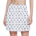 thumbnail image 6 of Athletic Skorts for Girl Elastic Tennis Yoga Shorts High Waist Printed Skirts Tummy Control Skinny Joggers, 6 of 6