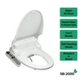 thumbnail image 4 of SmartBidet Electric Bidet Seat with Control Panel for Round Toilets, White, 4 of 16