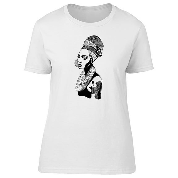 Beautiful African Girl Tee Women's -Image by Shutterstock