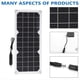 thumbnail image 5 of Panel Solar de 12 V 30 W para Coche, Furgoneta, , Caravana, Cargador de Batería Portátil, Panel de Carga Solar, 5 of 5