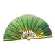 thumbnail image 5 of Abanico plegable que hace estallar la decoración artesanal reflectante Abanico de mano portátil multifunción para Verde, 5 of 9