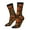 2 Black-1, variant on Autumn Pumpkin Leaves Print Adult Socks for Men & Women,Calf Socks, Ankle Socks,Boots Socks,Breathable Casual Sock,Unisex Crew Socks