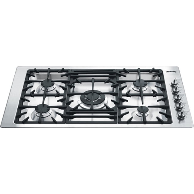 smeg gas cooktop with fish burner