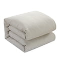 thumbnail image 4 of Chic Home Laurel Duvet Cover Set Graphic Herringbone Pattern Print Design Bed In A Bag Bedding - Sheets Pillowcases Pillow Shams Included - 7 Piece - Queen 90x90", Beige, 4 of 6
