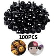 thumbnail image 2 of Safety Eyes Toys Black Plastic Bear Doll Animal Making Craft Screw Handmade 2024, 2 of 9