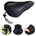 thumbnail image 2 of Funda de Cojín de Asiento de Bicicleta Premium Sunnimix 11x7 Pulgadas Color Negro, 2 of 8