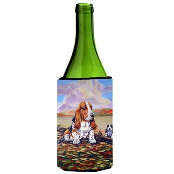 Basset Hound Wine Bottle   Hugger - 24 oz.