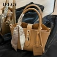 thumbnail image 2 of IELGY women's vegetable basket, messenger bag, portable bucket bag, 2 of 2
