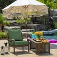 thumbnail image 5 of ARDEN Outdoor Foam Deep Seat Cushion Set, 22x24, Premium High-Density Foam, Never Flattens, Weather-Proof for Patio Chair Sofa Couch, Bright Moss Green Leala, 5 of 10