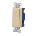 thumbnail image 2 of Eaton Wiring Devices 7500 Series 7504V-BOX Rocker Switch 120/277 V Strap Mounting Thermoplastic Ivory, 2 of 7