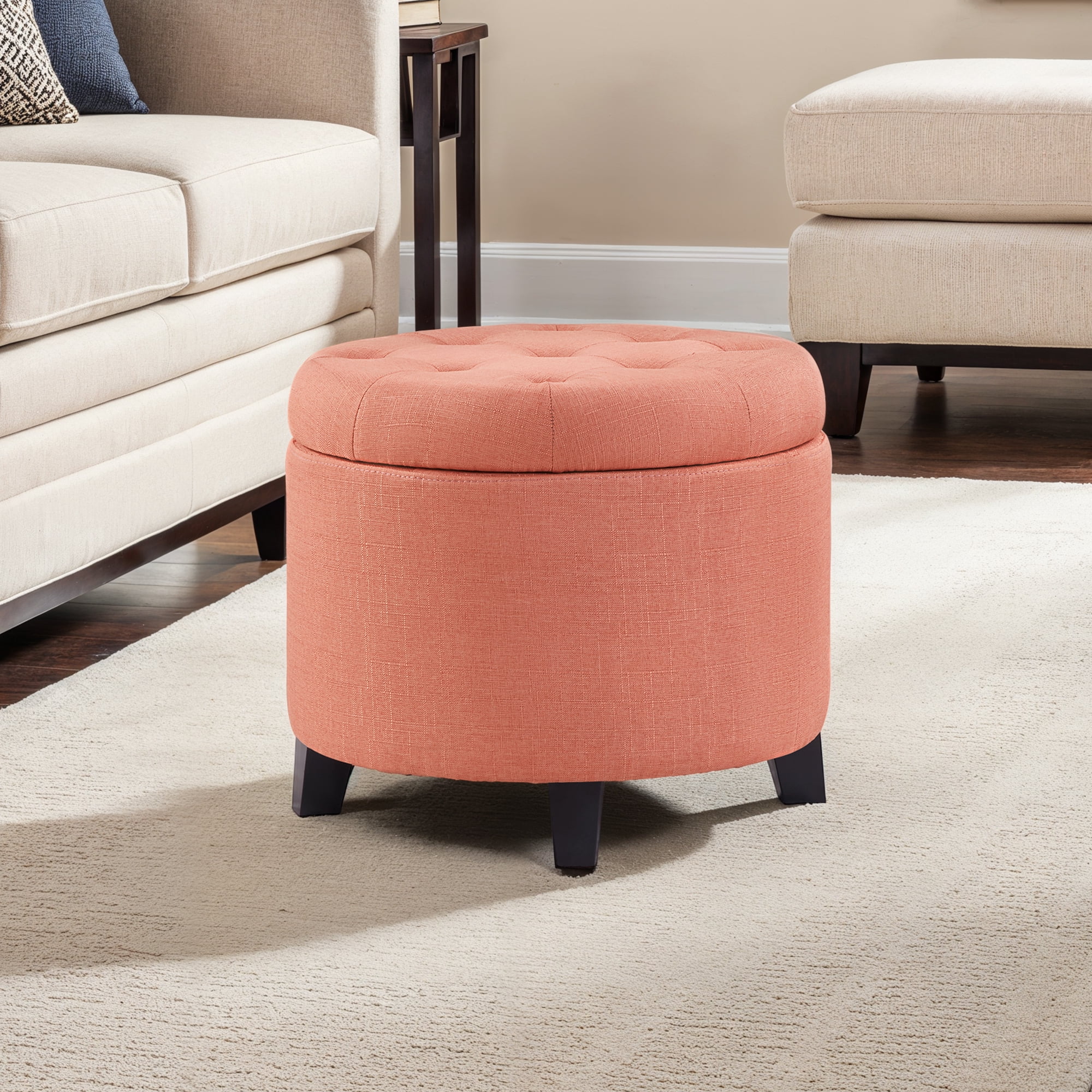 Convenience Concepts Designs4Comfort Round Ottoman