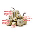 thumbnail image 2 of 7Pcs Simulation Artificial Pumpkins Halloween Decoration Harvest Fall Thanksgiving Home Decor, 2 of 9