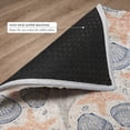 thumbnail image 6 of Addison Rugs Dream Shag Premium Machine Washable Transitional Shells Peach Rectangle Rug, 8' x 10', 6 of 8