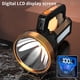 thumbnail image 5 of Camping y senderismo Luz de mano Linterna de luz potente Recargable Iluminación exterior súper brillante Reflector portátil para el hogar Linternas iluminación, 5 of 7