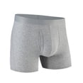 thumbnail image 1 of Sport Underwear for Daily Leisure Men’s Briefs with Mid Rise and Extended Length - Breathable Chafe-Free Design with Side Vents for Comfort and All-Season Wear, 1 of 2