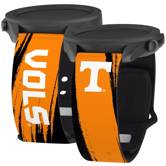 Tennessee HD Paint Stripe Unisex Watch Band for Samsung Galaxy Watch 4-7 and More (22mm Long)