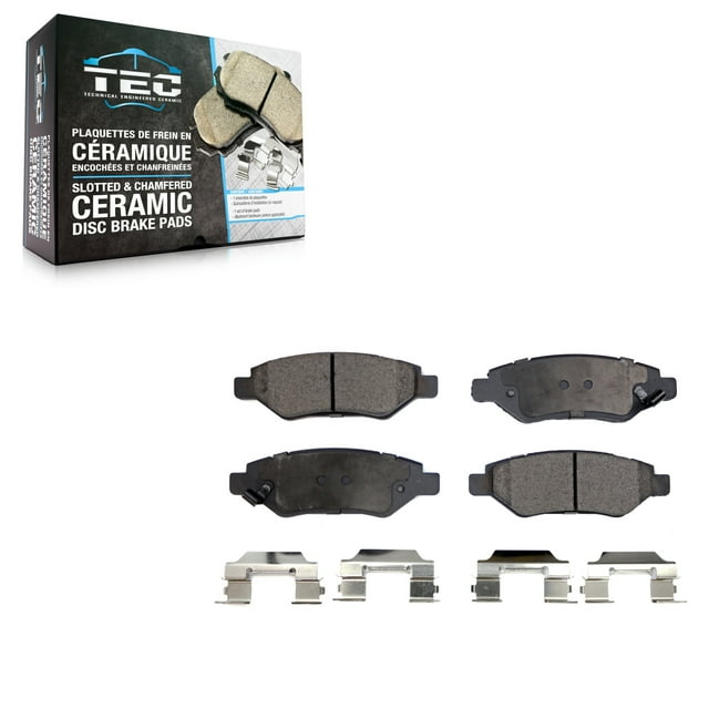 TEC Rear Ceramic Disc Brake Pads TEC-1337 for Car Cadillac SRX Chevrolet Camaro CTS Saab 9-4X