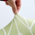 thumbnail image 4 of Dining Room Chair Covers Slipcovers Patterned Stretch Printed Parsons Dining Chair Cover Washable Removable Suitable Armless for Hotel Restaurant Ceremony Universal Size (8 Piece, Green), 4 of 6