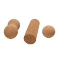 thumbnail image 2 of 3 piezas de rodillos de masaje de corcho, bola de masaje de tejido profundo para hombres y mujeres, cilindro de rodillo de cacahuete para entrenamient, 2 of 8