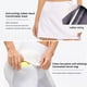 thumbnail image 5 of Falda de tenis plisada para mujer, faldas de golf de cintura alta, falda atlética con bolsillos, pantalones cortos integrados, 5 of 6
